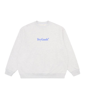 DryGoods White Marle Crewneck