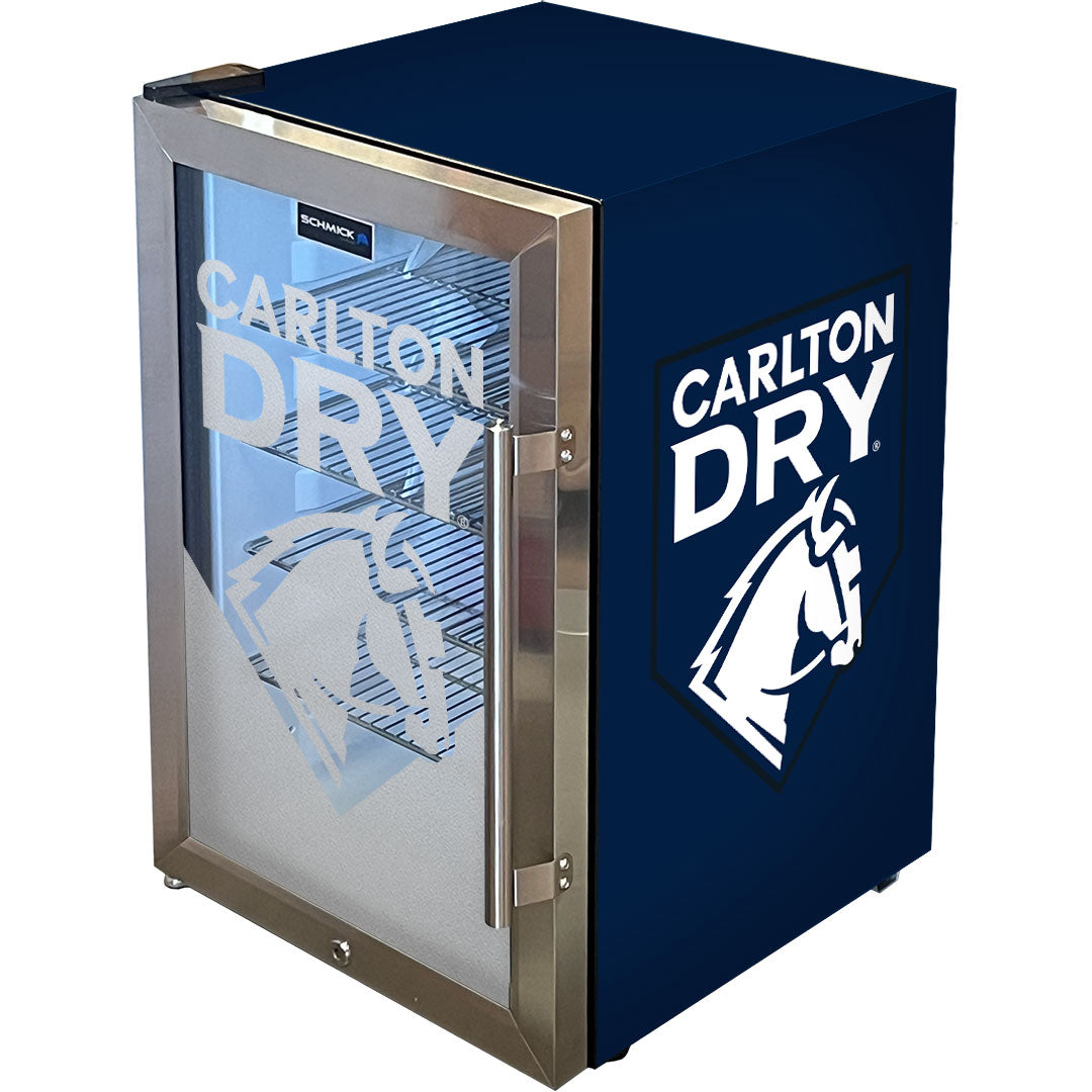 Carlton Dry x Schmick Bar Fridge 70L (Stainless Steel Finish)