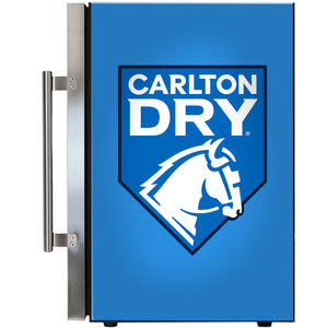 Carlton Dry x Schmick Bar Fridge 70L Mid Blue (Stainless Steel Finish)