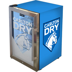 Carlton Dry x Schmick Bar Fridge 70L Mid Blue (Stainless Steel Finish)