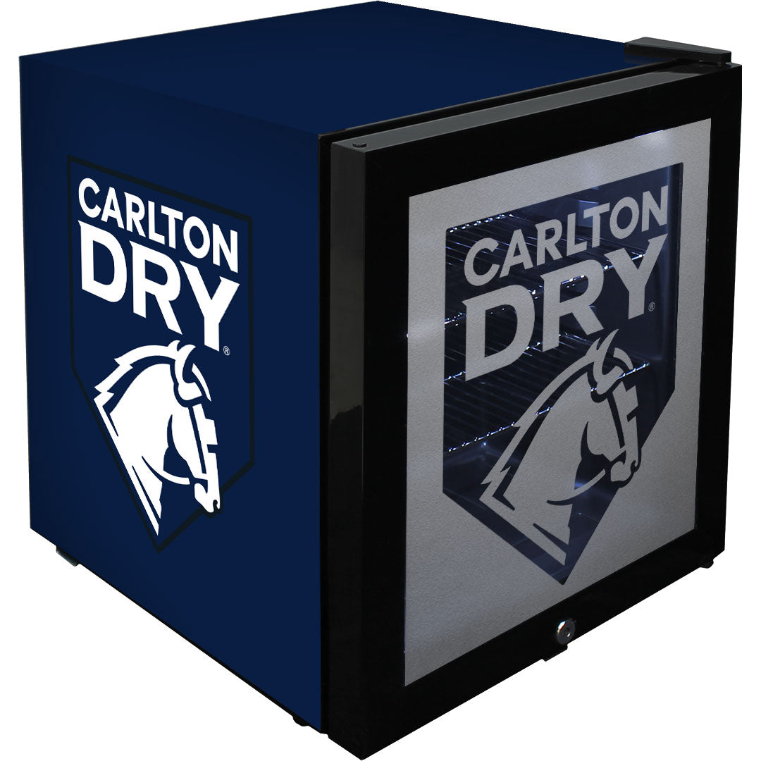 Carlton Dry Glass Door Bar Fridge 46L