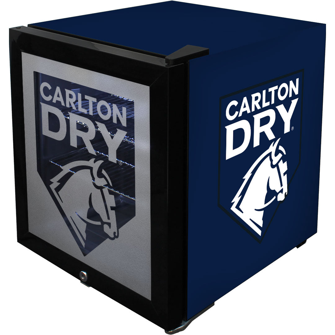 Carlton Dry Glass Door Bar Fridge 46L