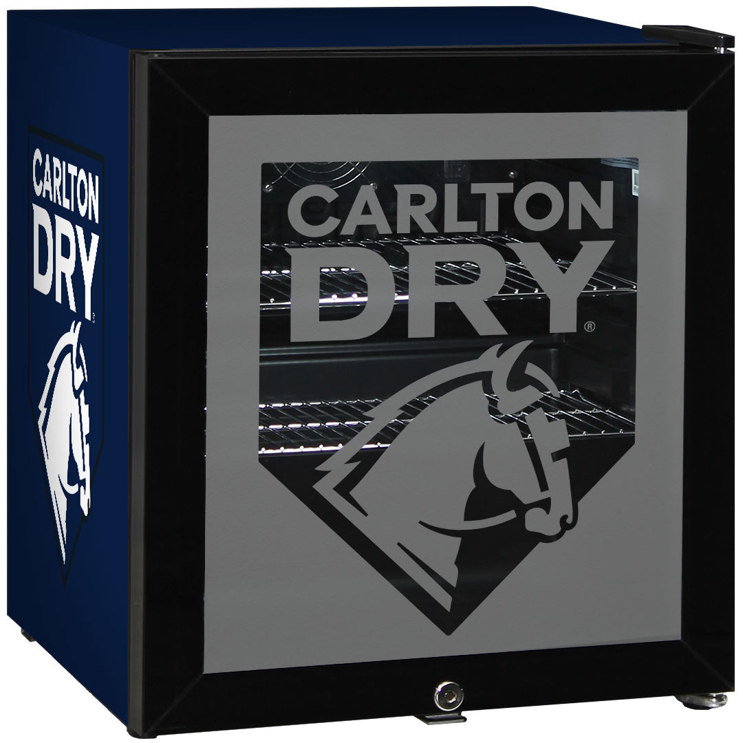 Carlton Dry Glass Door Bar Fridge 46L