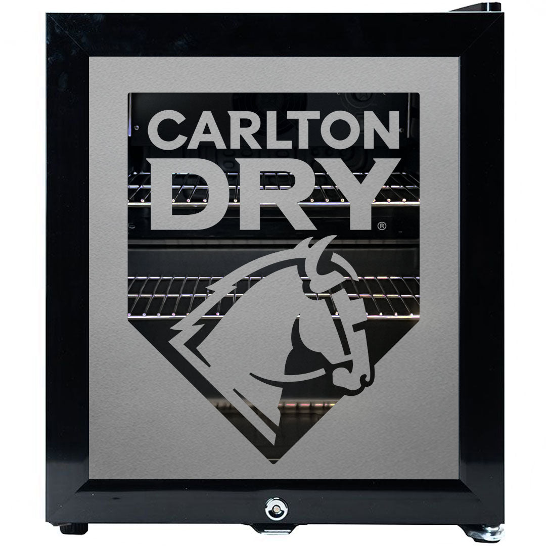 Carlton Dry Glass Door Bar Fridge 46L