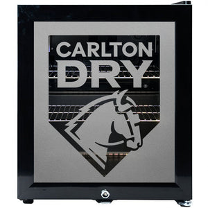 Carlton Dry Glass Door Bar Fridge 46L