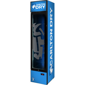 Carlton Dry x Schmick Tropical Rated Bar Fridge Mid Blue (160L)
