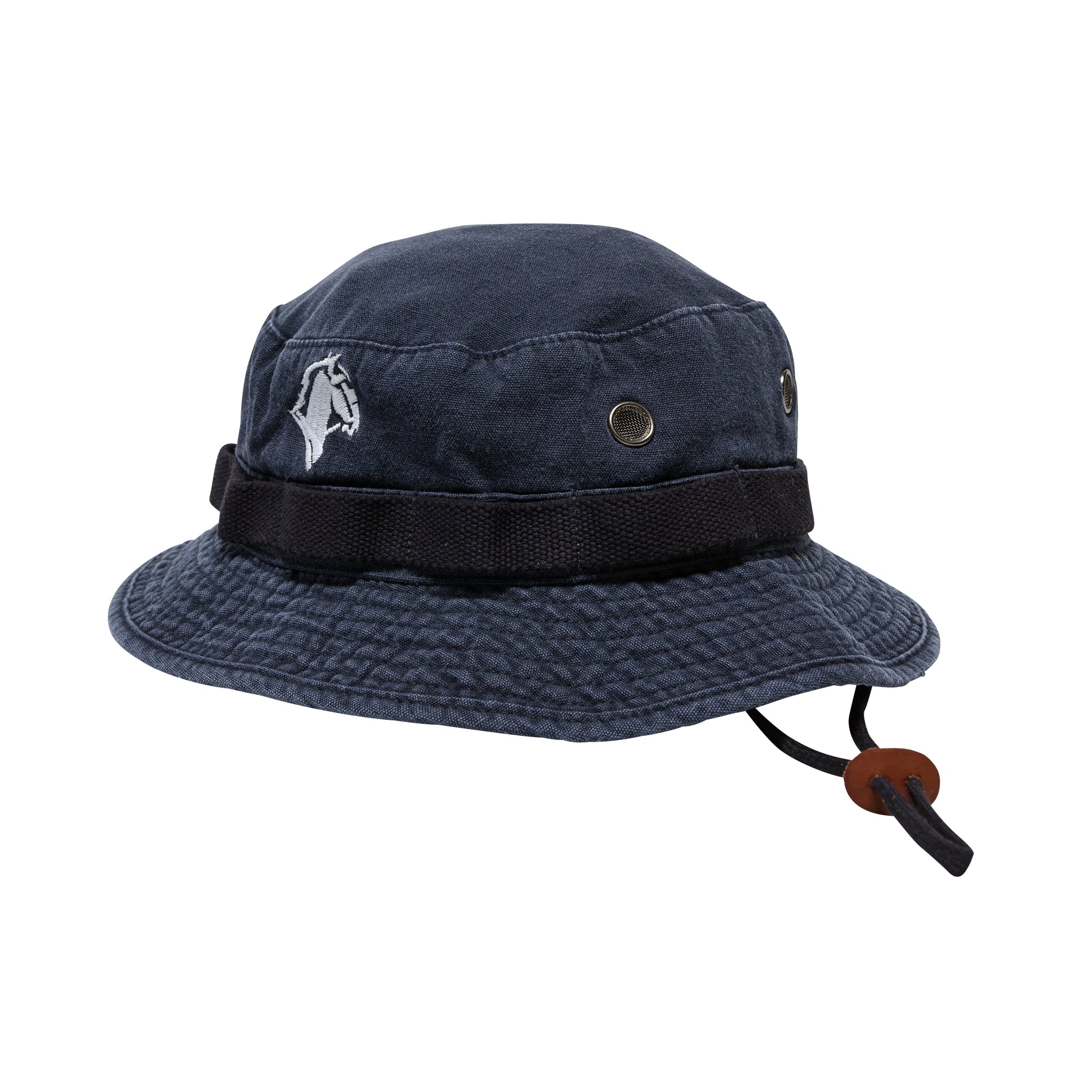 Carlton Dry Washed Navy Bucket Hat